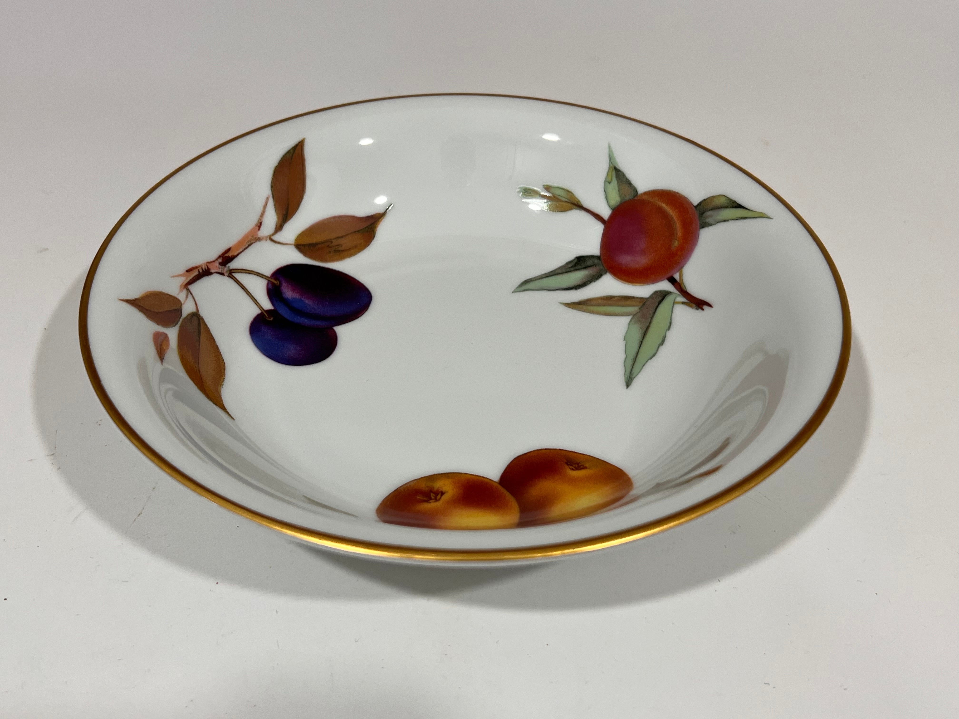 Royal Worchester Evesham Original Porcelain Fine China- Vegetable Bowl - Gold Trim - From England