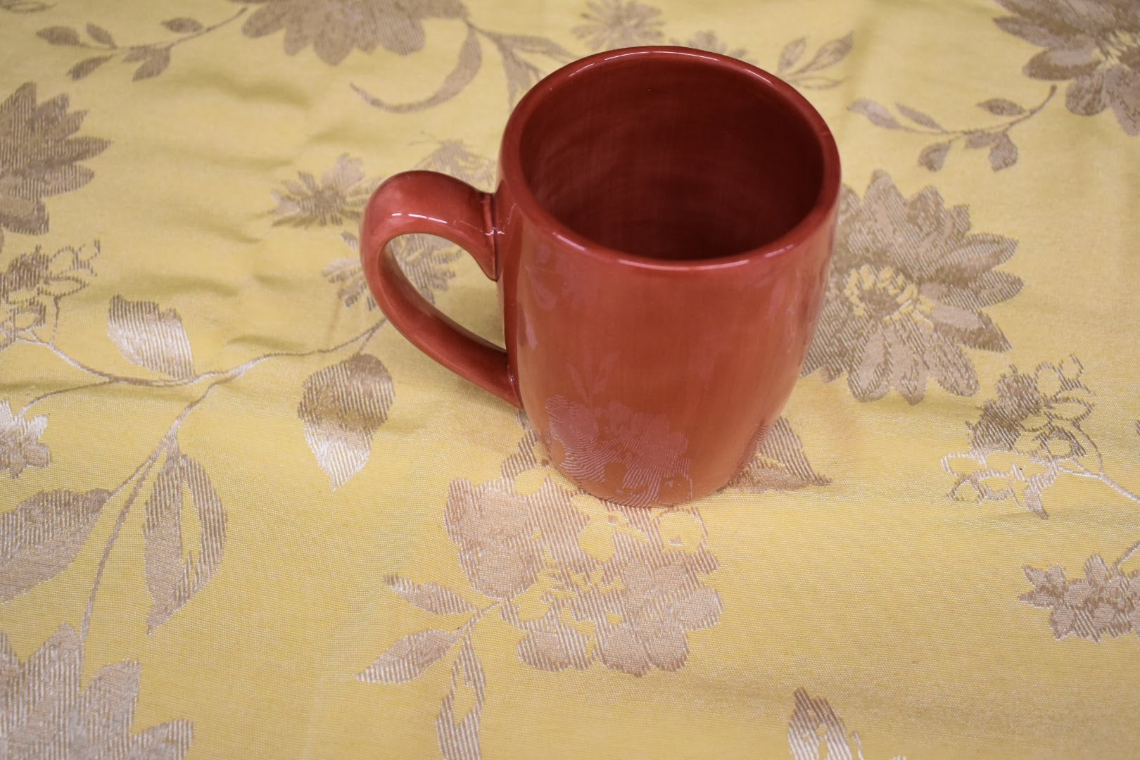 Red Glazed Ceramic - Tea, Coffee Mug