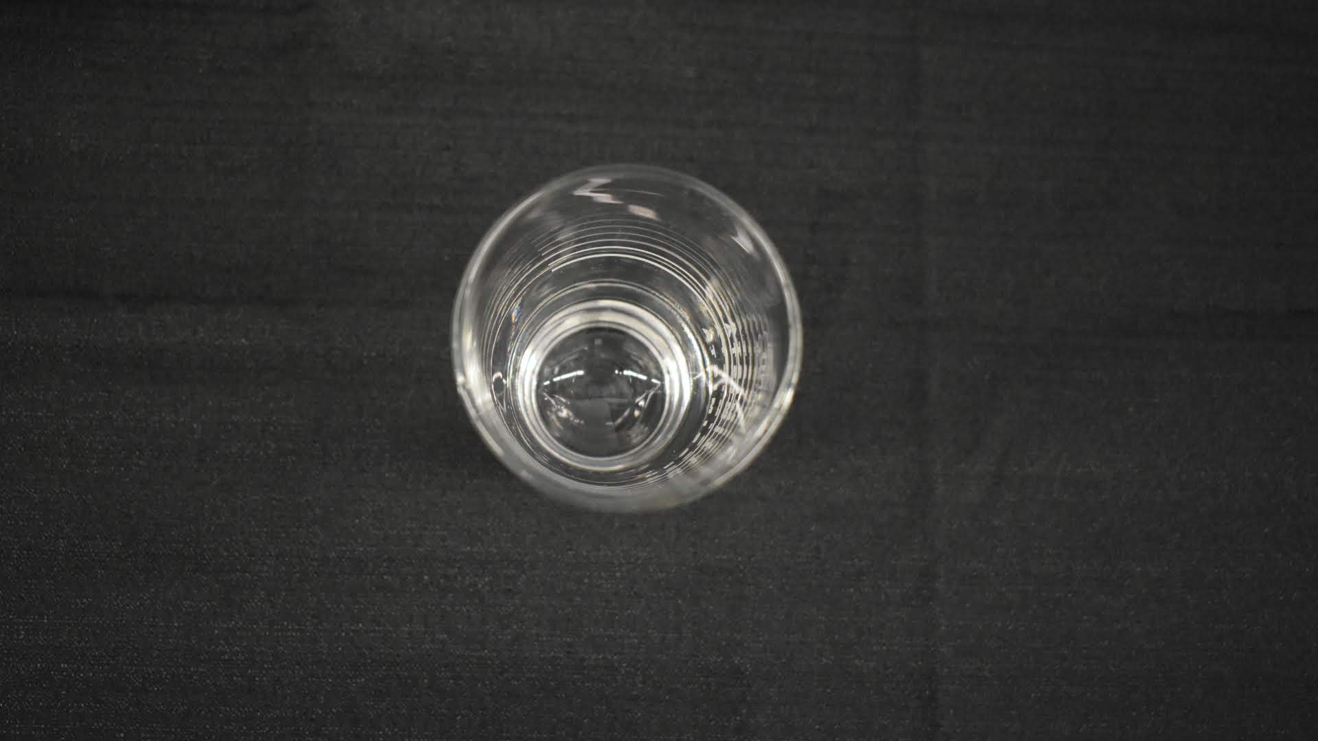 Clear Glass - School Of Life - Juice Glass - Shot Glass- Mid Century