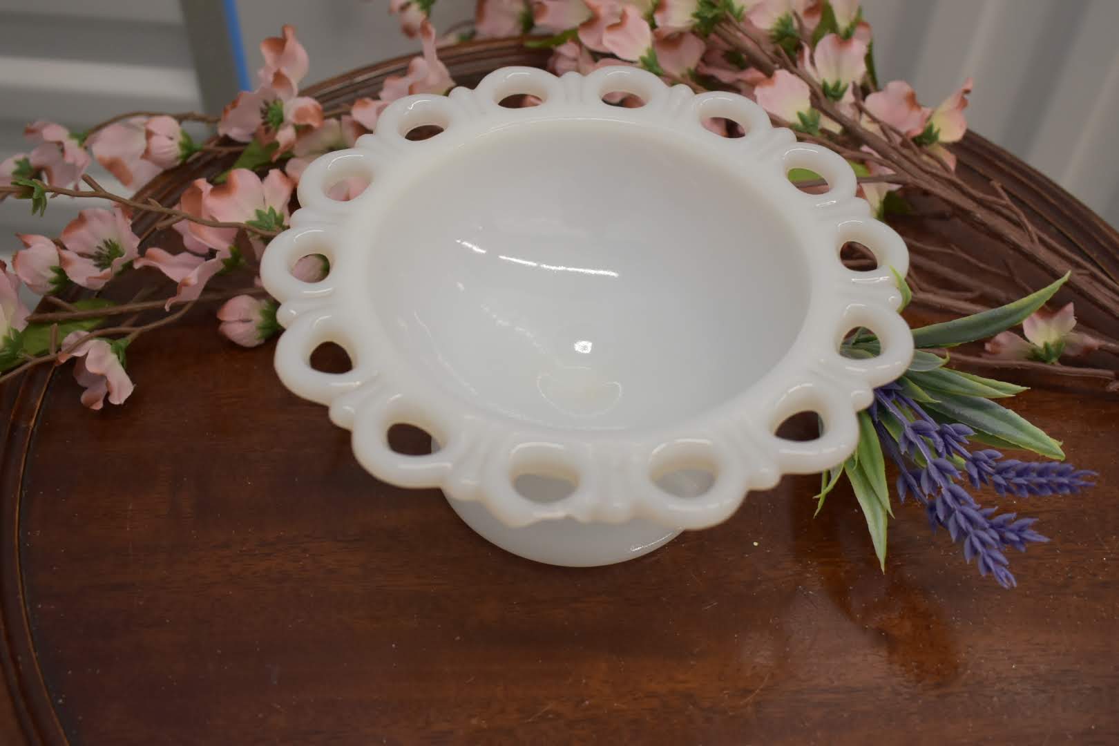Porcelain Opaque Milk Glass - Collectible - Bowl - Brand New, Classy