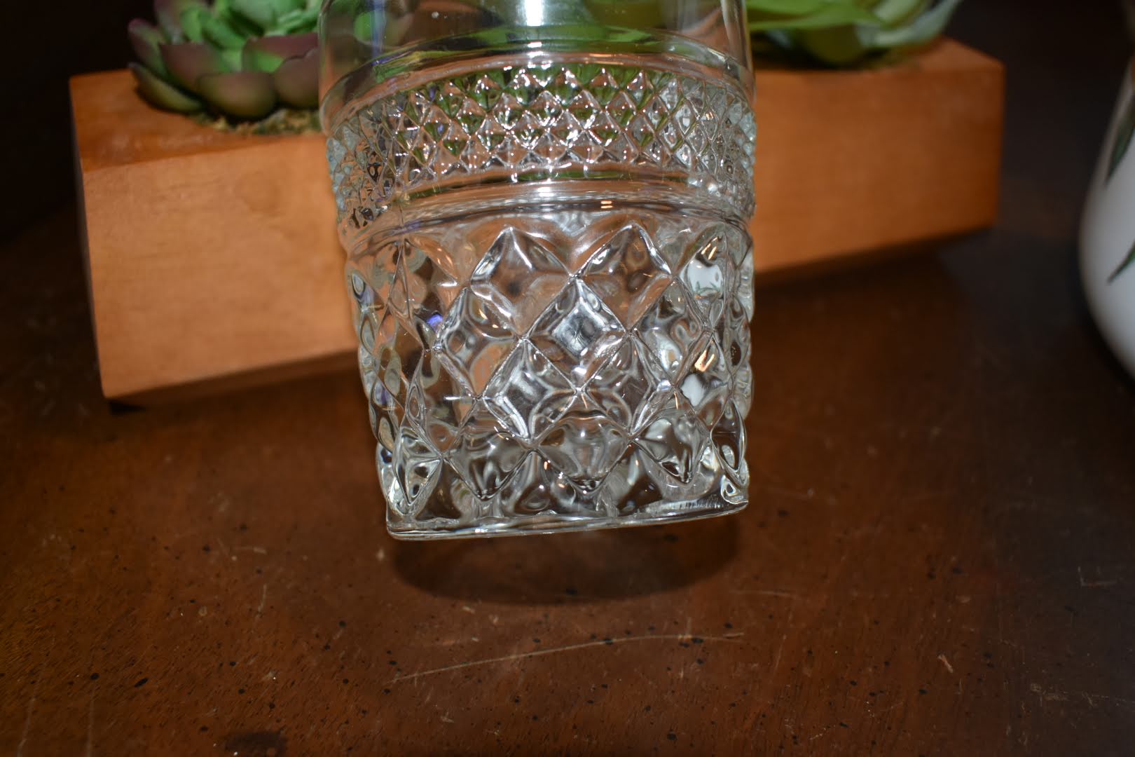 Anchor Hocking Crystal Glass Glass Tumbler  Home Decor