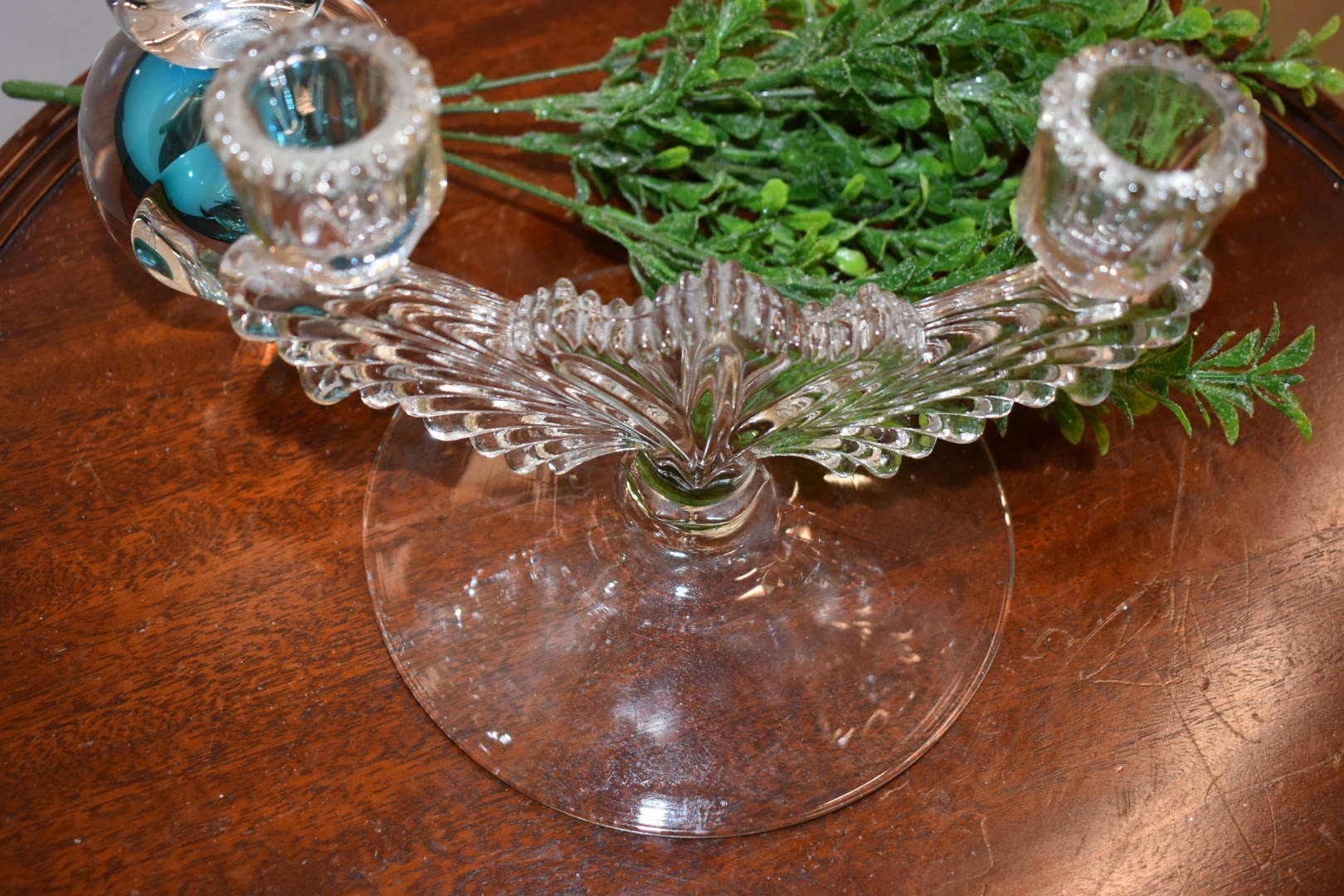 Crystal Glass - Candle Stick Holder - Home Décor