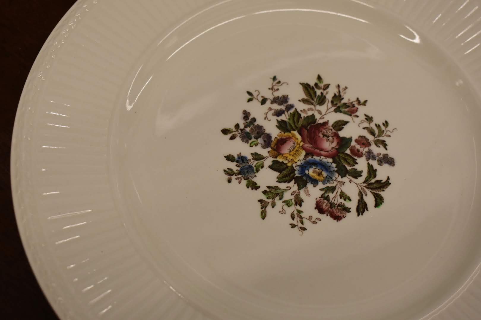 Wedgewood - Fine Porcelain China - From England - Small Round Appetizer Platter