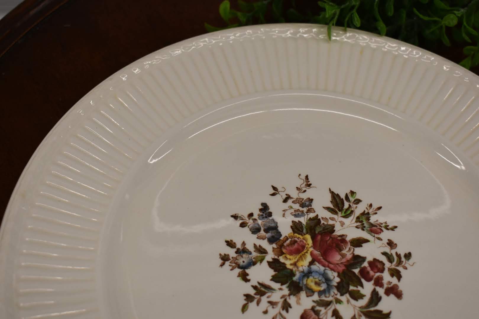 Wedgewood - Fine Porcelain China - From England - Round Appetizer Platter