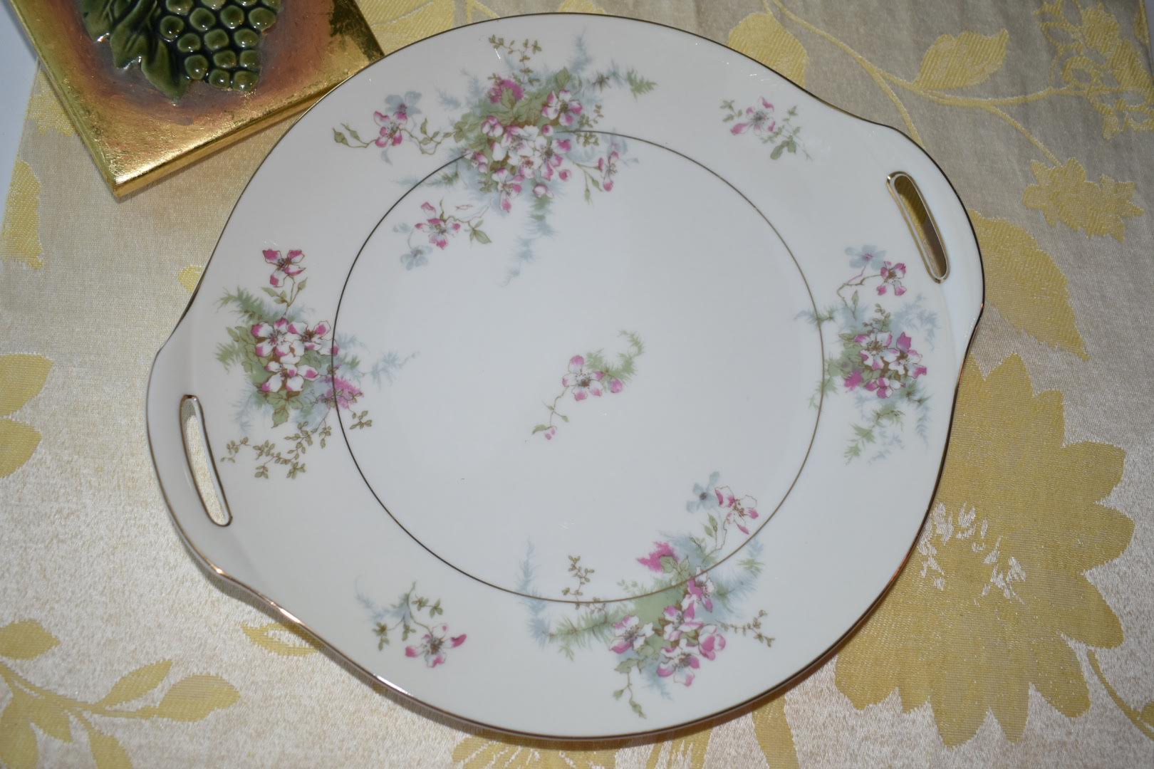 New York Theodore Haviland - Apple Blossom Pattern - Round Platter