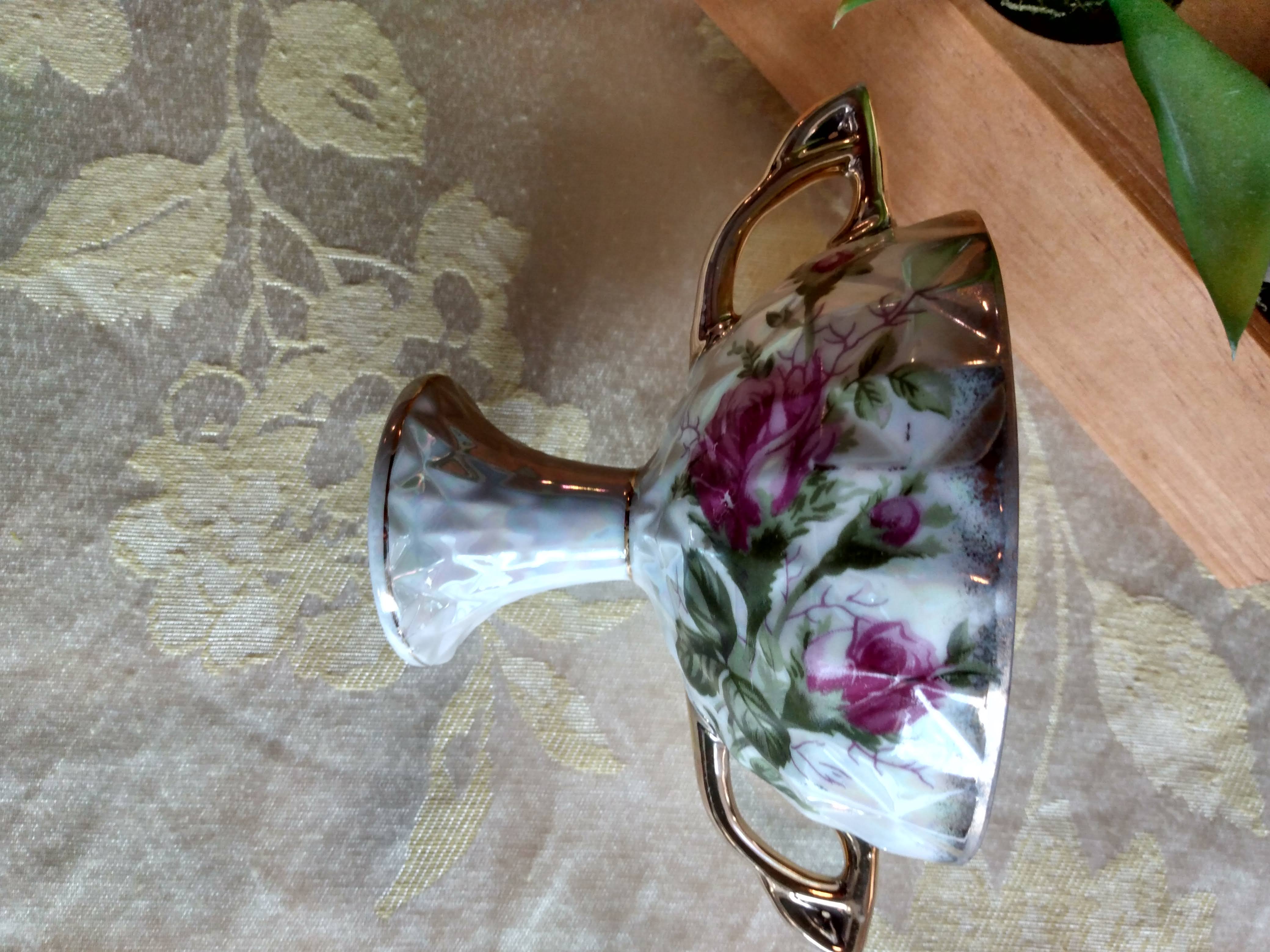 Moonstone Pearl Color - Porcelain Fine China Collectible - Authentic Vintage Rare - Japanese Cup - Home Decor