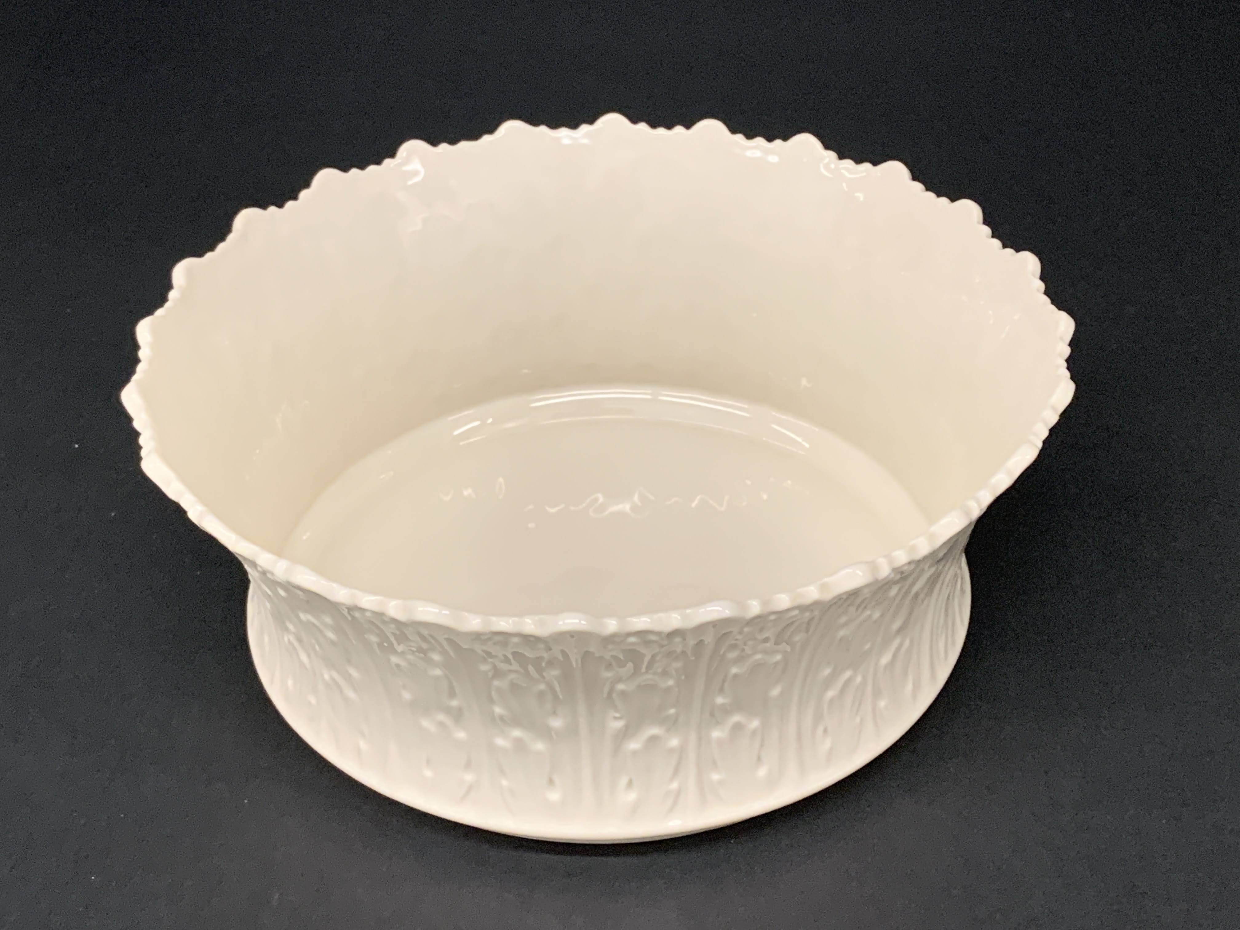 Lenox - Porcelain Fine China - Engraved Pattern - Home Decor Bowl