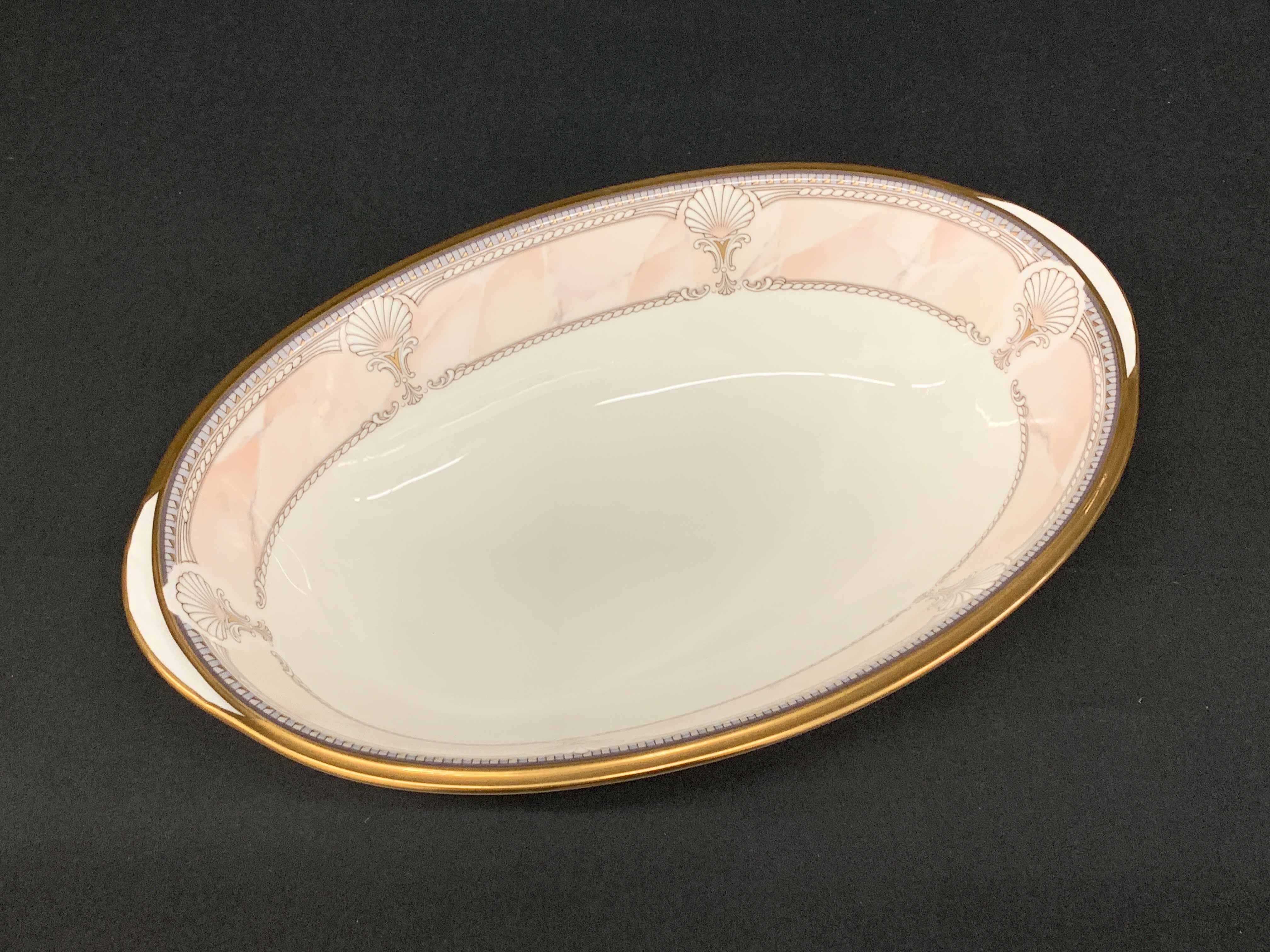 Noritake Pacific Majesty Pattern - Porcelain Fine China - Oval Vegetable Bowl